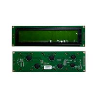 Layar LCD Monokrom Baru dan Asli 40X2 TRANS YLW/GRN SMH4004-A1 Modul LCD Karakter 40x4 Layar LCD 4004A
