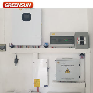 Greensun โซล่าโซล่าเซลล์5KVA 10KW 6KW 15KW ปิดกริดและปิดด้วยพลังงานแสงอาทิตย์ชนิด N ที่ใช้ในบ้านด้วยแบตเตอรี่ GRS 5-50KW ปิด Soler - Product Image 6