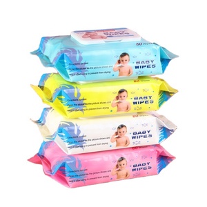 Toalhetes de limpeza molhados, oem, lenços de limpeza de bebê doméstica, oem, cuidados com a pele, logotipo personalizado, aceitável 40-45g - Product Image 1