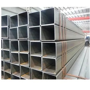 Thép nhẹ lạnh en10219 s235jr s275jr 355jr 355joh 355j2h đen mạ kẽm hình chữ nhật ống thép vuông hồ sơ cho xây dựng - Product Image 3