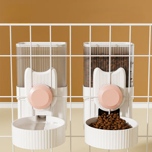 Gamelle Distributrice Automatique Anti-Roulage pour Animaux de Compagnie, en Plastique, à Suspendre pour Cage de Chien, Gamelle et Abreuvoir pour Petits Animaux - Product Image 3