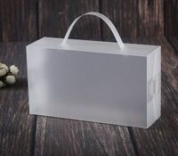 Boîte en PVC rectangulaire personnalisée, directement de l'usine, boîte de rangement de haute qualité, boîte en plastique