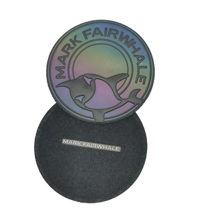 Best Quality Colorful Reflective Magic Sticker TPU <strong>Material</strong> Embossed High Frequency Custom Clothing <strong>Tag</strong> Label - Product Image 1