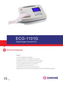2021 New Ecg 12-Lead <span class=keywords><strong>Digital</strong></span> Intelligente Körper temperatur Säuglings untersuchung hilfe Elektro kardiograph - Product Image 5