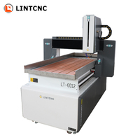 Routeur CNC de petite taille avec zone de travail de 600*1200 mm, 3030 4040 6060 6090, mini fraiseuse CNC pour la fabrication de moules, pour le bois et l'aluminium