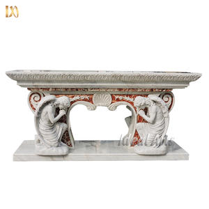 Église en marbre blanc sculpté à la main, offre spéciale, prix d'usine - Product Image 6