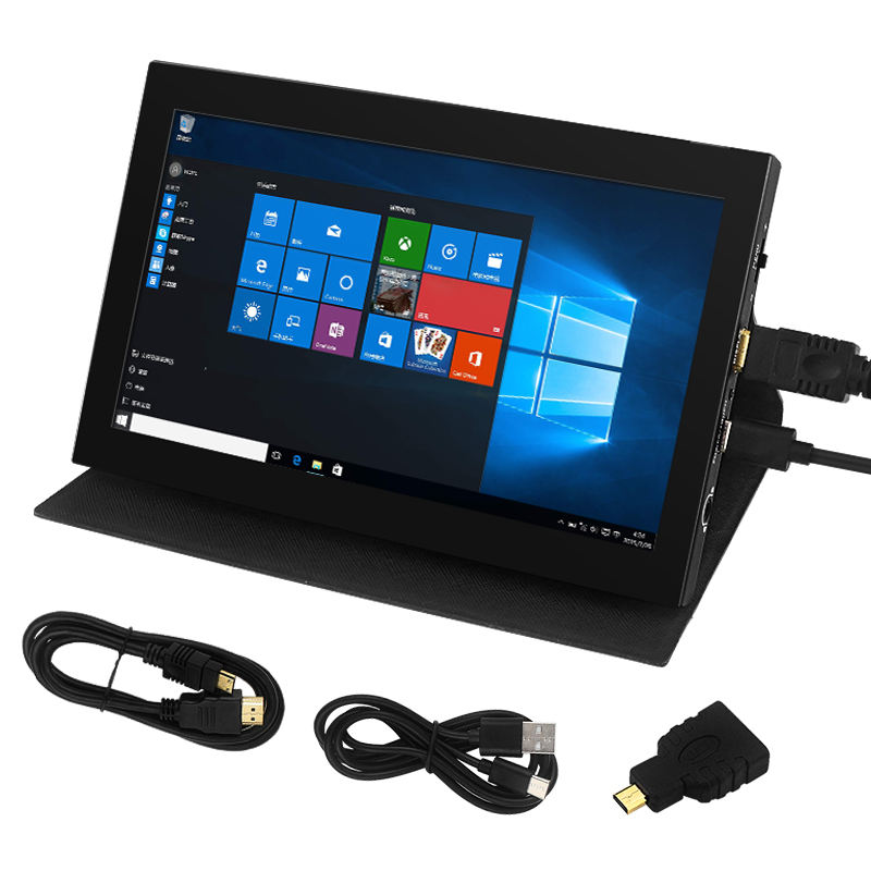 7 Inch Raspberry Pi Touchscreen Display 1024x600 With Leather