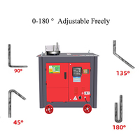 Máquina dobladora de estribos de acero GF25, máquina dobladora de estribos CNC