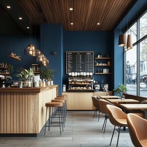 Table de <span class=keywords><strong>bar</strong></span> à thé multifonctionnelle en bois massif avec évier en marbre Armoires de cuisine personnalisées pour la maison, le bureau et les loisirs - Product Image 3