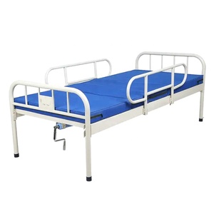 Venta al por mayor Cama de <span class=keywords><strong>hospital</strong></span> médica Tipo de manivela simple B15 1 Cama de <span class=keywords><strong>hospital</strong></span> con manivela Cama de enfermería - Product Image 3