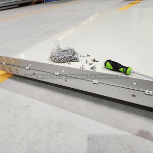 Nhà Máy Tùy Chỉnh Liên Tục Geared Nhôm Bản Lề Nhiệm Vụ Nặng Nề Cửa 300Kg Tải Chống Trộm Ép Đùn Nhôm Hồ Sơ - Product Image 3