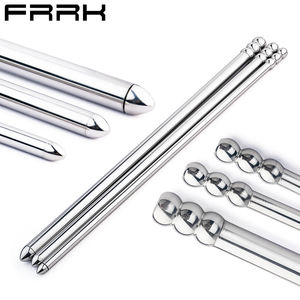 पुरुष नए आगमन पुरुष स्टील लिंग बट प्लग बीड स्पॉट प्रोस्टेट मालिश छड़ी मुर्गा - Product Image 1