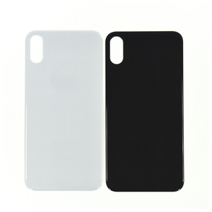 Vente en gros de <span class=keywords><strong>batterie</strong></span> de téléphone portable de haute qualité, pièce de réparation de boîtier de porte arrière de smartphone, couvercle d'objectif à grand trou, verre arrière pour <span class=keywords><strong>iPhone</strong></span> <span class=keywords><strong>X</strong></span> - Product Image 4