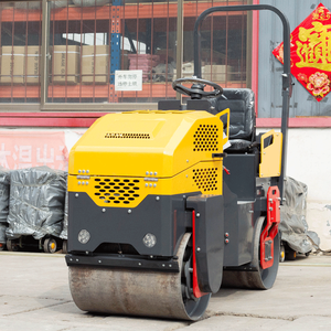Rodillo Compactador <span class=keywords><strong>de</strong></span> Carreteras Remolcable <span class=keywords><strong>de</strong></span> 1 Tonelada, Hidráulico, <span class=keywords><strong>de</strong></span> Doble Tambor Vibratorio, Eléctrico, <span class=keywords><strong>de</strong></span> Bajo Precio, Pequeño, <span class=keywords><strong>de</strong></span> Mano, <span class=keywords><strong>de</strong></span> Doble Tambor - Product Image 2