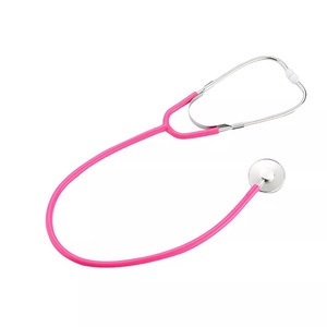 หูฟังแพทย์แบบหัวเดียว Houpu สีดำ ทำจากอลูมิเนียมอัลลอยด์ สำหรับการตรวจทางกายภาพ - Product Image 3