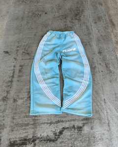 Pantalones de chándal para hombre, pantalones de chándal de pierna ancha de algodón 100%, pantalones de chándal rectos - Product Image 3