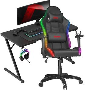 Sillas Gamer Populares en España, Silla de Juego para Computadora con RGB, Fábrica en Anji, Muebles Comerciales de Acero Inoxidable con Certificación CE, 2 Años de Garantía - Product Image 1