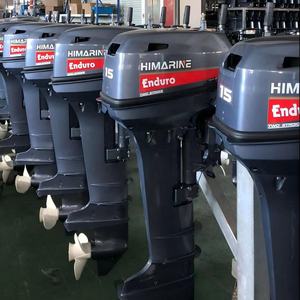 Himarine nouveau support de tableau arrière de <span class=keywords><strong>moteur</strong></span> refroidi à l'eau à essence 2 temps 15HP <span class=keywords><strong>pour</strong></span> bateau gonflable et <span class=keywords><strong>kayak</strong></span> - Product Image 4