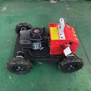 Cortadora <span class=keywords><strong>de</strong></span> Césped Robótica Autopropulsada <span class=keywords><strong>de</strong></span> Gasolina <span class=keywords><strong>de</strong></span> 7.5HP con Control Remoto Industrial para Uso en Huertos y Todo Terreno - Product Image 4