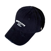 Gorra de Béisbol Estilo Coreano para Mujer, con Texto Alfanumérico Bordado a Máquina, Color Rojo, 6 Paneles, Ajustable, Visera Ancha