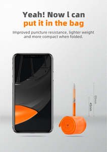 Chambre à air intérieure en TPU CYCLAMI 700/32C-47C pour pneu de VTT 29 32-47-622, pneu de vélo FV 45mm, accessoire pour vélo de gravier et de <span class=keywords><strong>route</strong></span> - Product Image 3