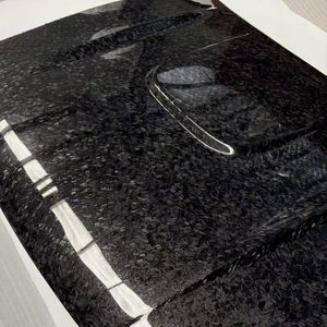 Nueva Cubierta <span class=keywords><strong>de</strong></span> <span class=keywords><strong>Motor</strong></span> <span class=keywords><strong>de</strong></span> Fibra <span class=keywords><strong>de</strong></span> <span class=keywords><strong>Carbono</strong></span> Forjada <span class=keywords><strong>de</strong></span> Doble Cara para <span class=keywords><strong>Tesla</strong></span> Model Y, Color Negro, Ajuste Universal - Product Image 5