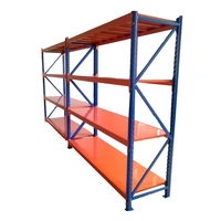 Étagère de rangement multi-niveaux réglable Gui Chang, métal thermolaqué 1000 kg, niveaux réglables en hauteur, facile à assembler
