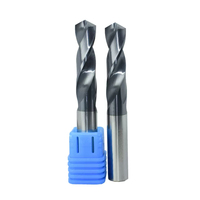 Forets hélicoïdaux en carbure monobloc à refroidissement externe haute efficacité 3xD 5xD pour machines-outils CNC de précision et usinage des métaux