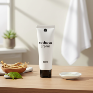 [DANA] Crème Redana 70ml Végane Hydratante et Nourrissante pour Visage et Corps Bébé Tube Usage Jour Ginseng Rouge Sans Parfum Peptide Apaisant Tous Types de Peau - Product Image 3