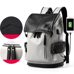 Sac à dos de voyage de loisirs de mode imperméable en PU personnalisé 2025 pour hommes et femmes Sac à dos pour ordinateur portable de voyage - Product Image 5