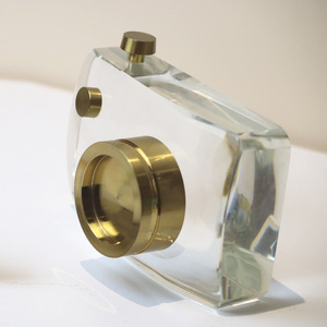 Adornos de Cristal Transparente de Estilo Europeo Moderno y Sencillo, de Lujo Ligero, para Decoración de Oficinas de Venta de Casas Modelo, China - Product Image 3