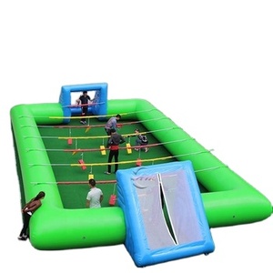 Commerciële Interactieve Menselijk Voetbalveld Opblaasbare Tafelvoetbal Sport Spel Voor Kinderen En Volwassenen - Product Image 1