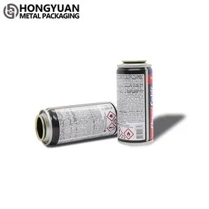 Guangzhou Wholesale Diameter 45Mm Aerosol Air Round Tin Can For Aerosol Spray customize products Hongyuan metal pack OEM products