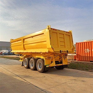 Semirremolque de <span class=keywords><strong>Carga</strong></span> <span class=keywords><strong>Basculante</strong></span> para Transporte de Piedra de 40, 60 y 70 Toneladas, Equipos de Utilidad, Camiones <span class=keywords><strong>Remolque</strong></span> de 40 y 60 Pies, 3/4/5 Ejes - Product Image 5