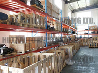 Fusheng TA-80 pièces de compresseur à piston WILLEST entraînement par courroie 7.5 hp tête de compresseur BWII75T pompe de compresseur d'air 3 cylindres à 2 étages