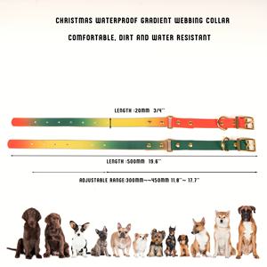 Sıcak satış özel Logo PVC köpek tasması tasma kayış seti lüks katı desen naylon su geçirmez avcılık dişli fabrika toptan - Product Image 3