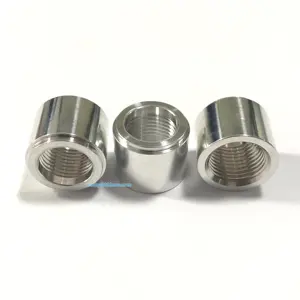 Aluminum Female 3/8 NPT Weld On Bung Weldable Fuel Tank Fitting