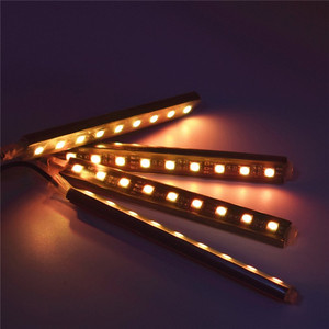 Neon 36 48 72 LED <span class=keywords><strong>Car</strong></span> Interior Ambient Foot Light Wireless Remote Music APP Control Auto RGB Atmósfera Lámpara decorativa - Product Image 5