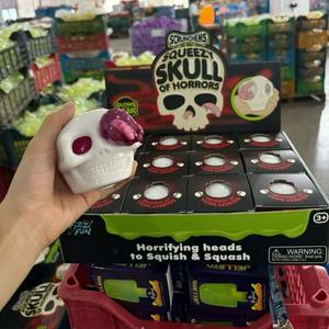 Pelota Antiestrés de Halloween de Levantamiento Lento, Gusano de Sangre, Juguete Sensorial para Apretar, Broma, Descompresión - Product Image 3