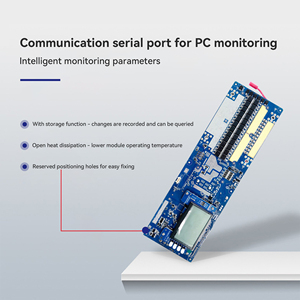 لوحة حماية بطارية ليثيوم XJ 8S 16S 100A 200A 24V 48V Lifepo4 Lfp دوائر متكاملة مزودة بتوازن خلية ذكية <span class=keywords><strong>LCD</strong></span> بمعدل دفع رباعي Rs485 - Product Image 6
