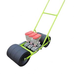 Semoir manuel pour semis direct, machines agricoles sans labour pour épinards, <span class=keywords><strong>pois</strong></span>, okra, oignons, maïs, pommes de terre, tomates - Product Image 4