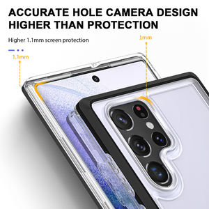 เคสโทรศัพท์กันกระแทกใสอะคริลิค 3 in 1 สำหรับ Samsung Galaxy S22 S21 - Product Image 5