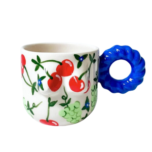 Taza de cerámica hecha a mano y pintada a mano, poste de cerámica, piqueros modernos, tazas de café y té, taza estética, regalo de inauguración de <span class=keywords><strong>la</strong></span> casa - Product Image 5