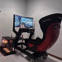 (Stock d'usine) Siège de course RECARO BRIDE OMP neuf, compatible avec simulateur VR, en éponge et matériaux composites