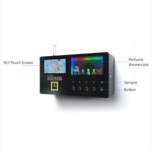 XY 24時間スマート5スプレーヤー自動香水壁掛け式香水セルフスプレー自動販売機（ヨーロッパ向けカードリーダー付き） - Product Image 2