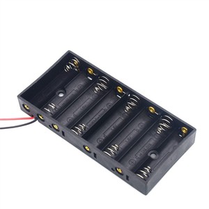 Caja de baterías 8x AA 12V con cable para dispositivos electrónicos - Product Image 5