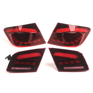 Feux arrière LED pour BMW Série 5 F10 F18, feux de freinage séquentiels effet écailles de dragon - Product Image 1