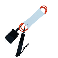 Laisse de corde de jambe droite personnalisée légère de haute qualité laisse de surf pour accessoires de surf