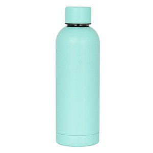 Stainless Steel Insulated Water Bottle 530Ml Light Blue Travel Cup Portable Outdoor Use - Product Image 2