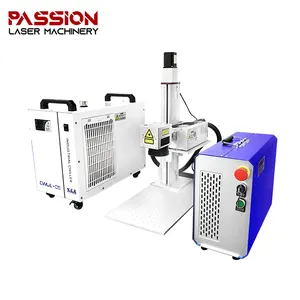 2 Jaar Garantie Jpt Ipg Laser Markering Auto Focus Draagbare Uv Laser Markering Machine 3W 5W 10W Uv Gravure Machine Voor Plastic